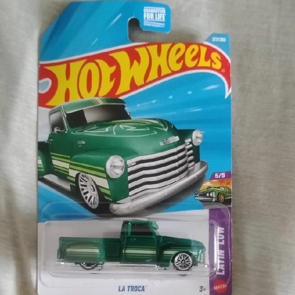 Mattel Hot Wheels Green La Troca Toy Truck